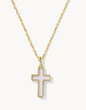 Cross Gold Pendant Necklace