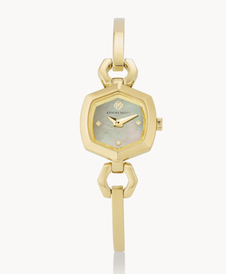 Davie Gold Bangle Watch