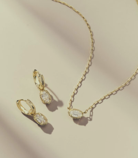 Mini Elisa Luxe Pendent Necklace