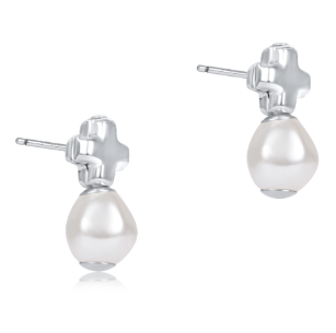 Signature Cross Earring