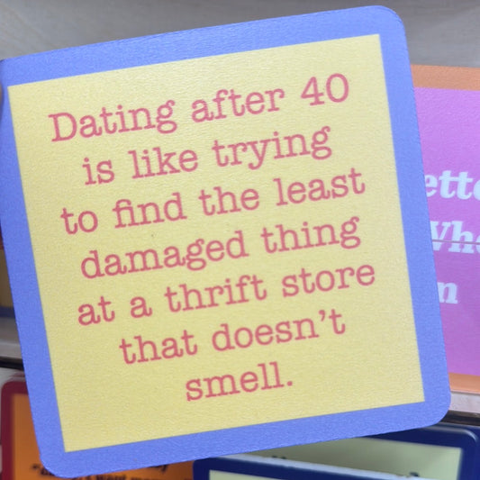 Dating after 40 coaster