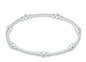 purpose sterling silver bead bracelet