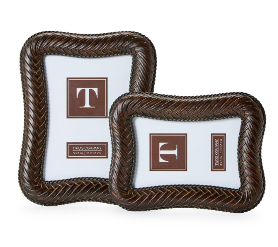 herringbone woven frame