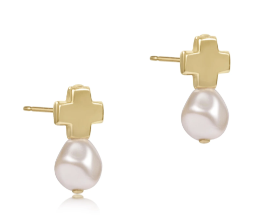 Signature Cross Earring
