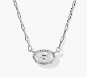 Mini Elisa Luxe Pendent Necklace
