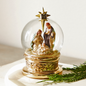 EC 5.5" The Blessed Birth Globe Ornament