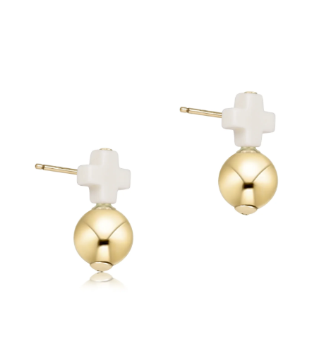 Signature Cross Small Earring
