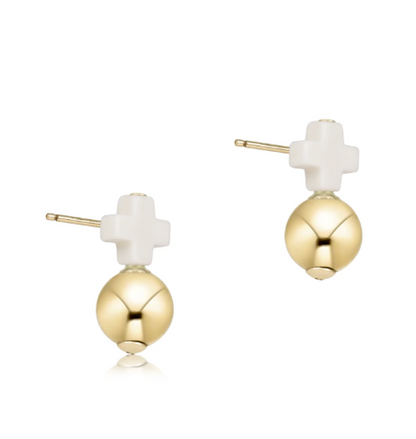 Signature Cross Small Earring