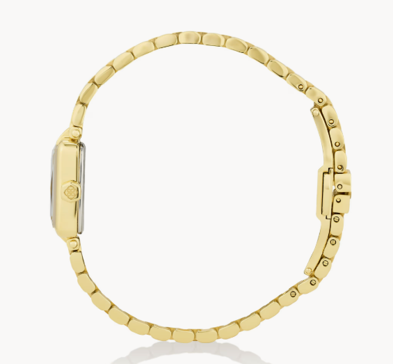 Adela Gold Tone Stainless Steel Watch