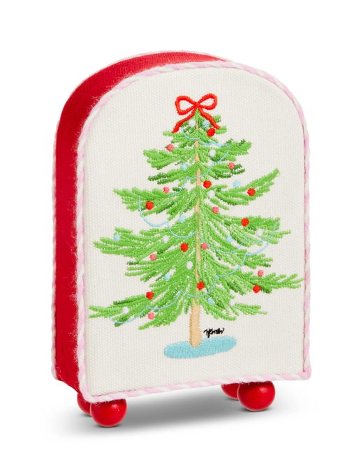 7.25" Needlepoint Tree with Feet