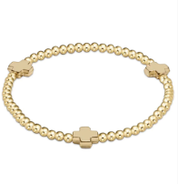 Signature Cross Gold Bracelet