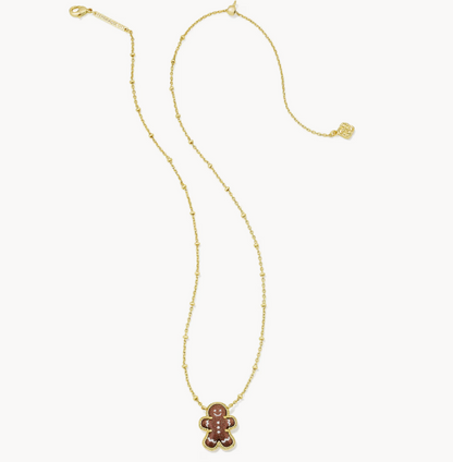 Gingerbread Pendent Necklace