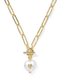 SASHA HEART SHORT PENDANT NECKLACE