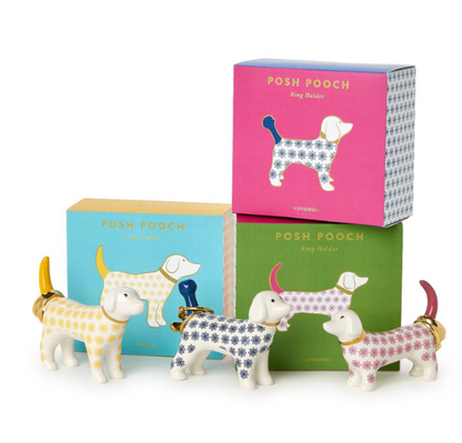 Dog Ceramic ring Holder