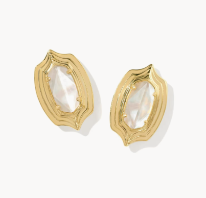 Ellie Step Frame Stud Ear