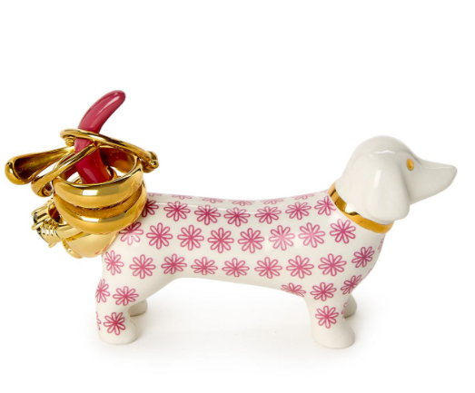 Dog Ceramic ring Holder