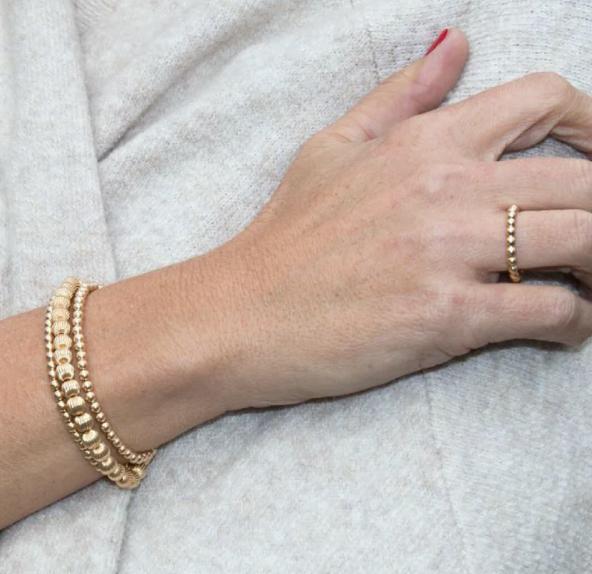 eNewton Classic Gold 2mm Bead Ring