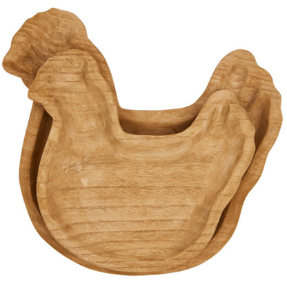 Wood Chicken Trays