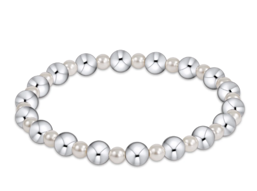 Grateful Pearl Sterling Silver Bracelet