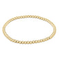 eNewton Classic Gold Bead Bracelet