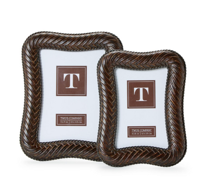 herringbone woven frame