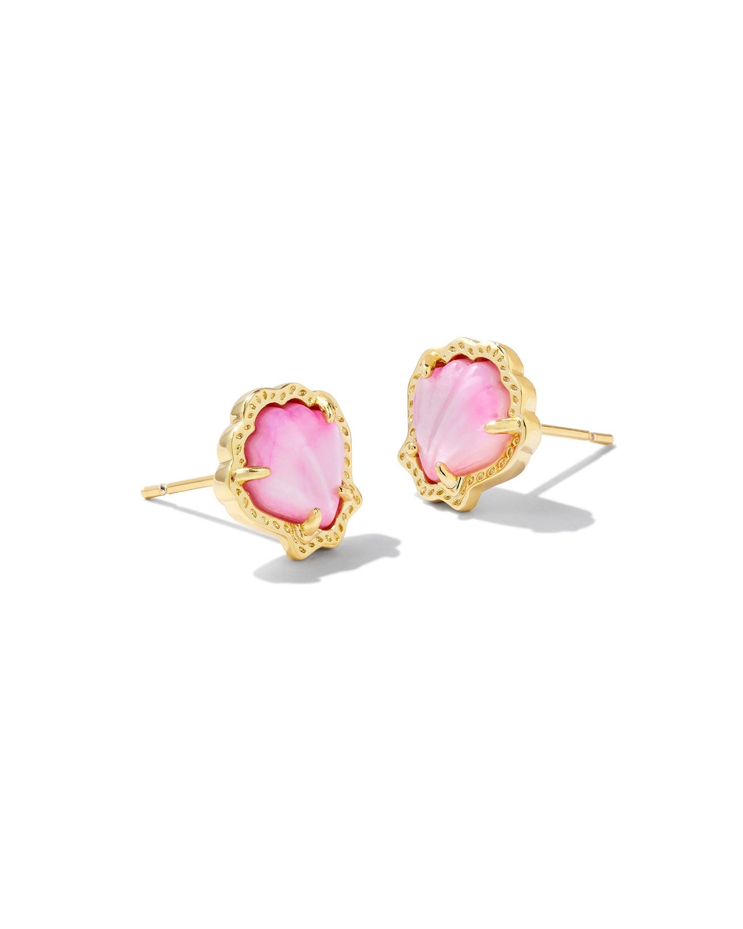 BRYNNE SHELL STUD EARRINGS