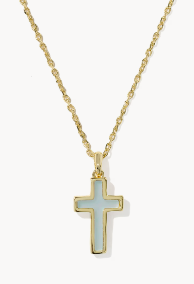 Cross Gold Pendant Necklace