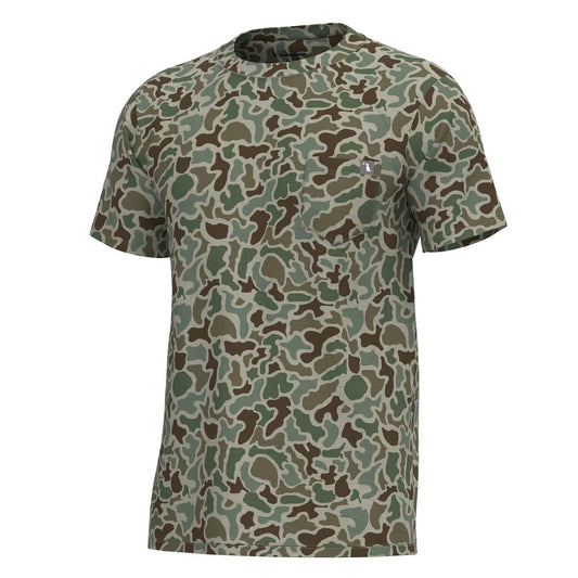 Local Boy Short Sleeve Heather Blend Crew