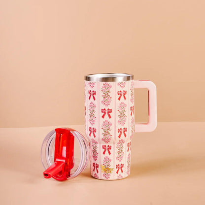 20 oz  Flip Top Christmas Tumbler