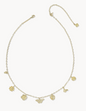 Cailey Gold Charm Necklace