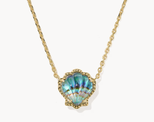 Brynne Shell Necklace - Abalone