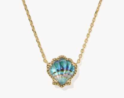 Brynne Shell Necklace - Abalone