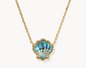 Brynne Shell Necklace - Abalone