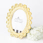 Gold Scalloped Picture Frame