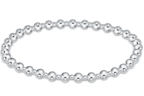 eNewton Grateful Pattern Bracelet Sterling