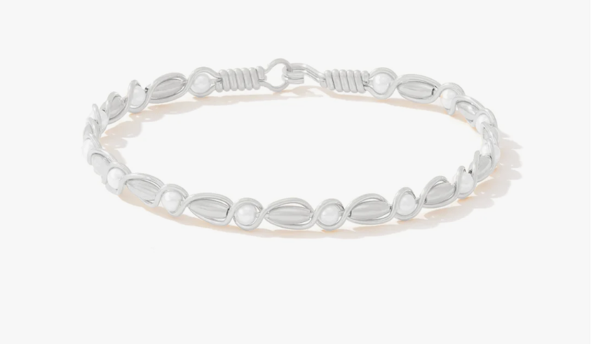 to have and to hold bracelet silver