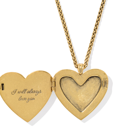 DOLLY PARTON LOCKET LONG PENDANT NECKLACE