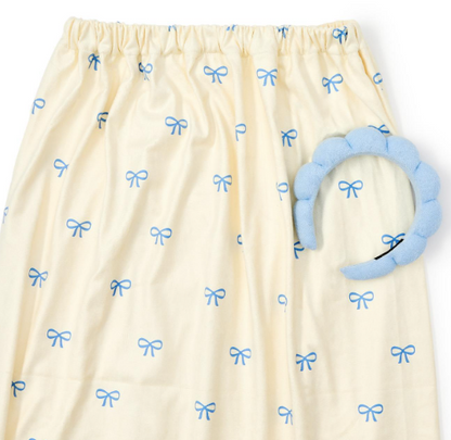 Bow Headband and Wrap Towel Set
