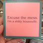 Shorty Housewife Coaster