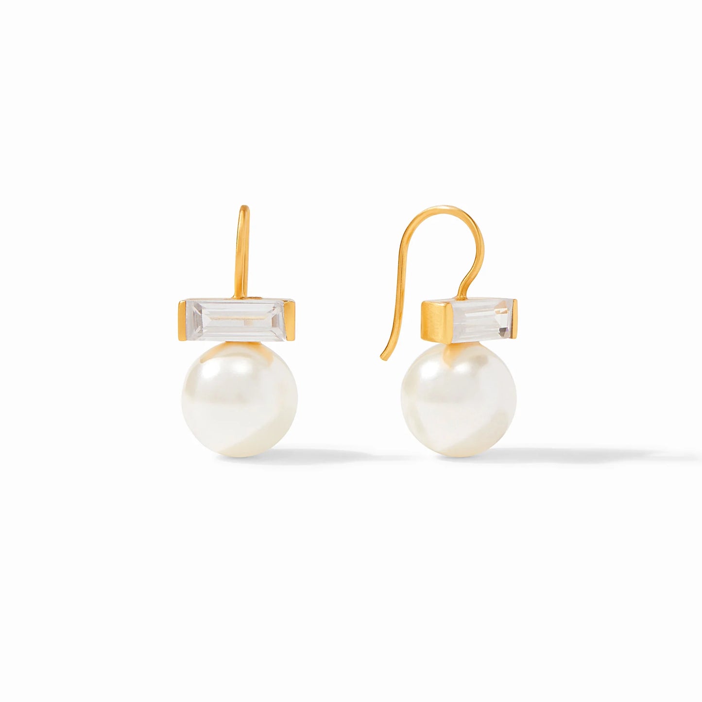 Charlotte Gold & Pearl Earring