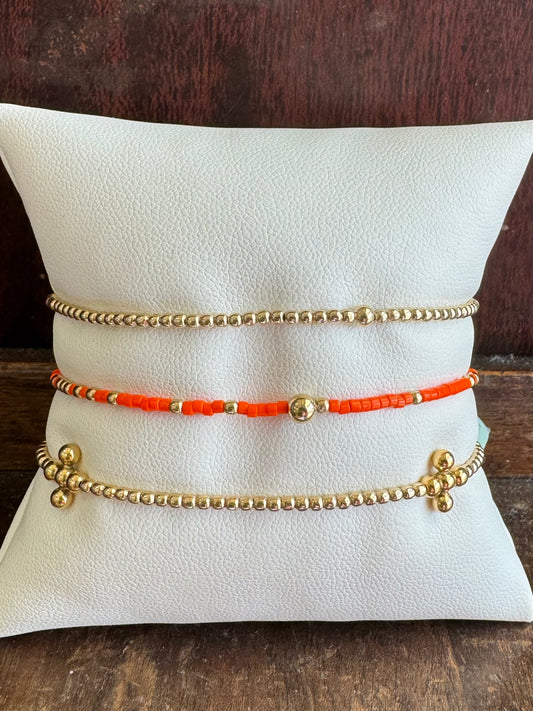 Gameday Hope Unwritten Bracelet  - Bright Orange