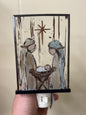 Nativity Stain Glass NightLight