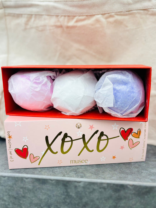 XOXO Three Bath Balm Set