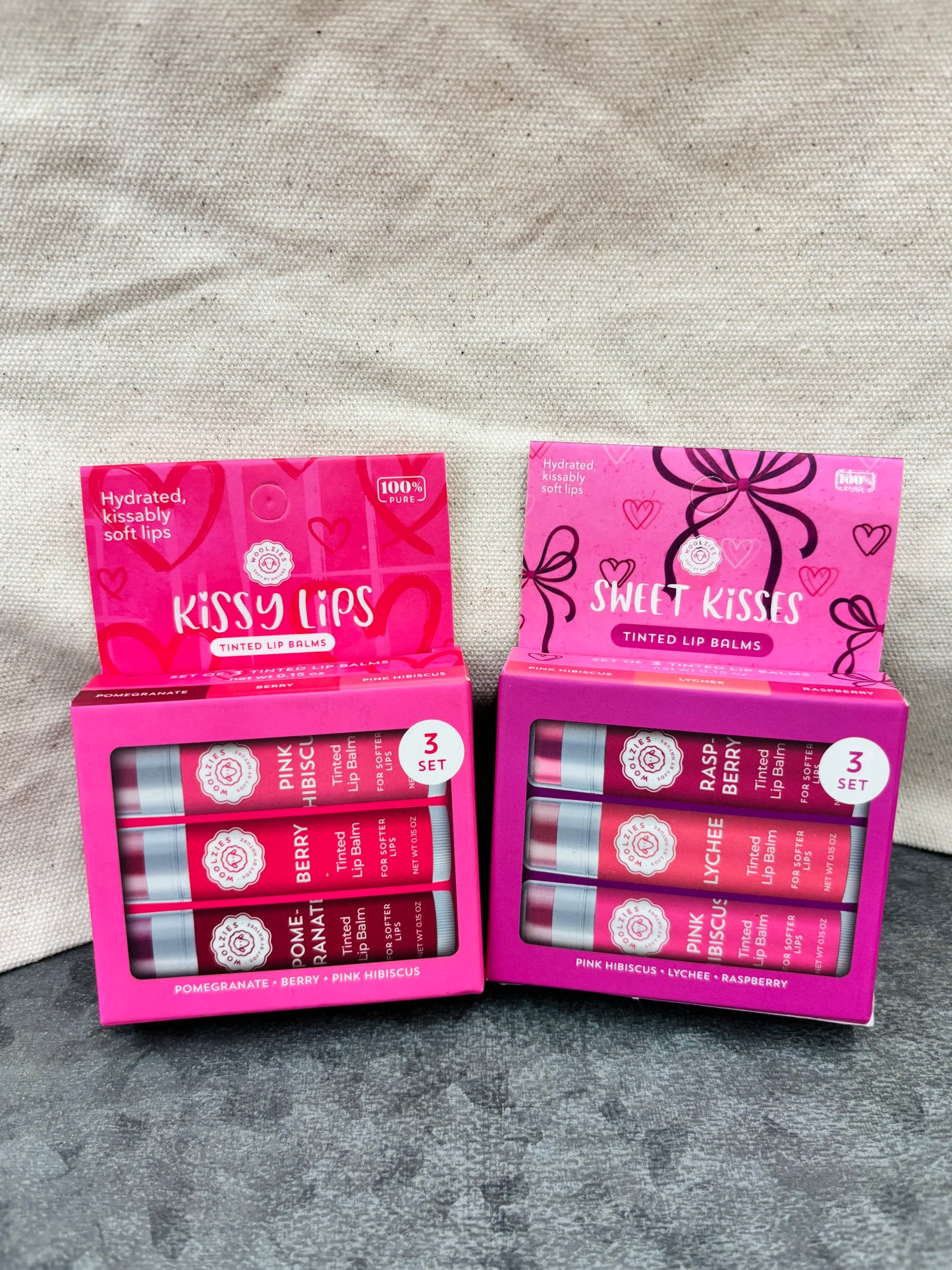 Tinted Lip Balm Set of 3