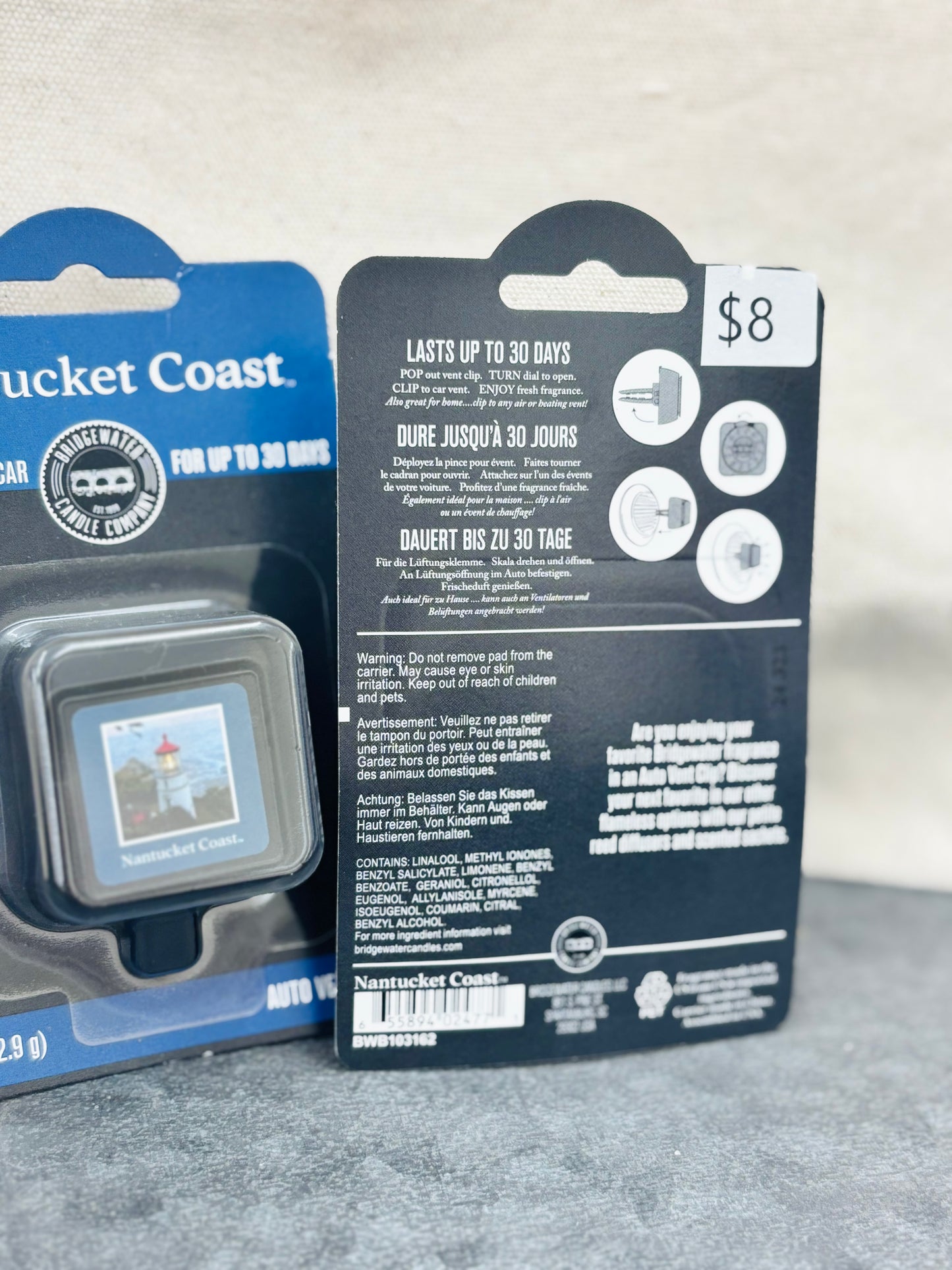 Nantucket Coast car Air Freshner