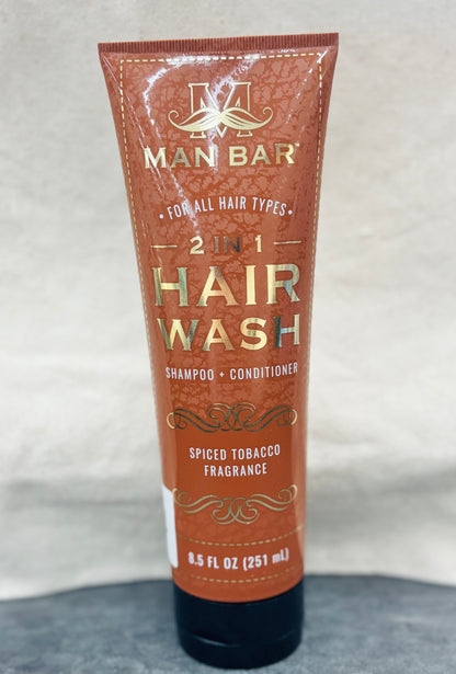 Man Bar 2 in 1 Hair wash