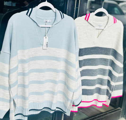 Mersea Marina Polo Sweater