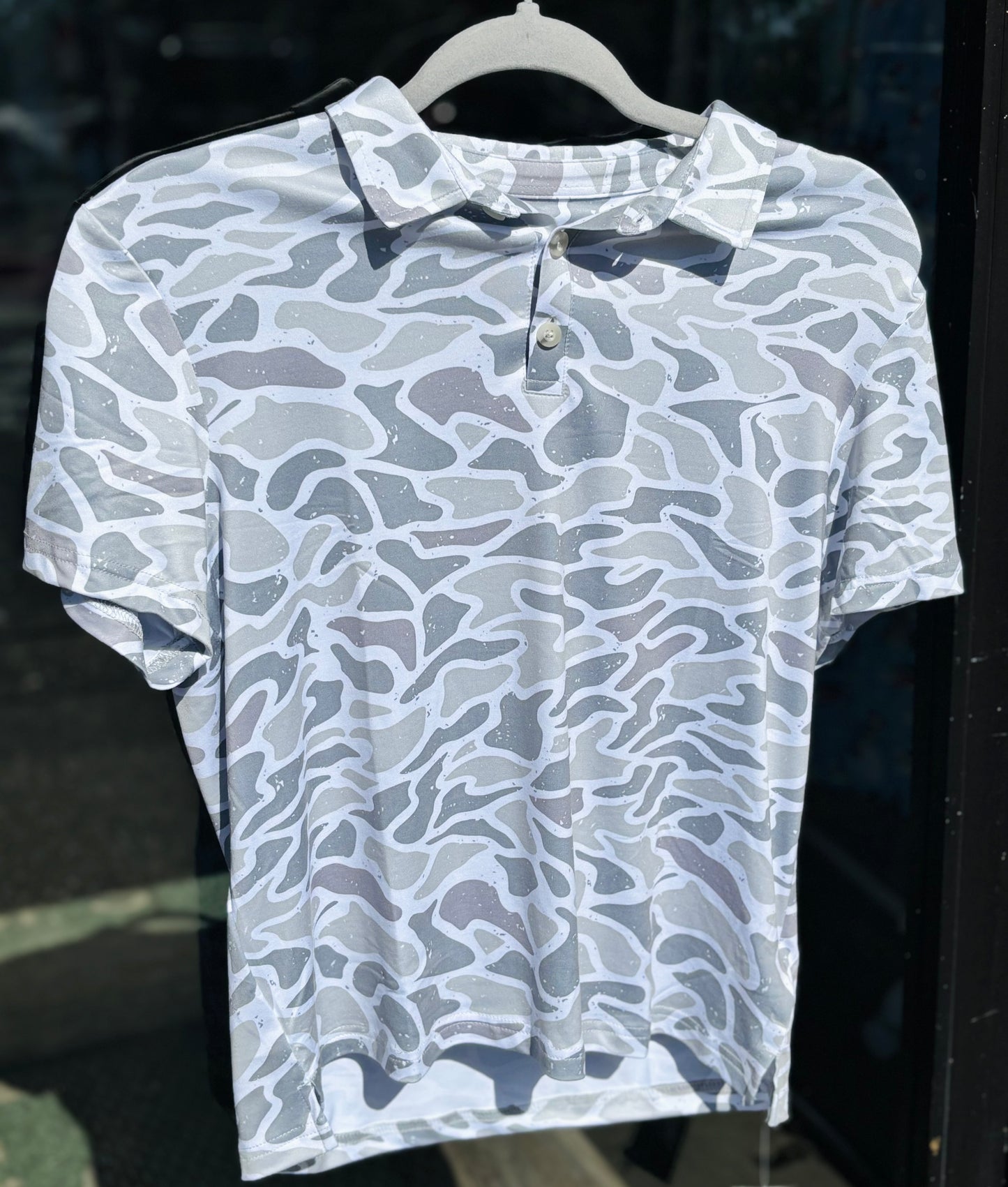 Burlebo Youth Polo White Camo