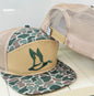 Roost 7 Panel 3D Puff Duck Logo Hat- Adult