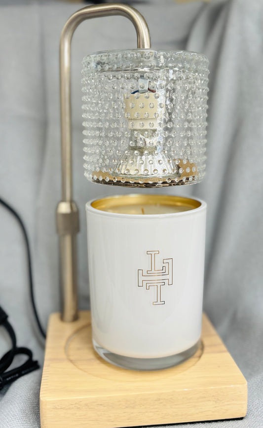 Hobnail Candle Warmer Lamp